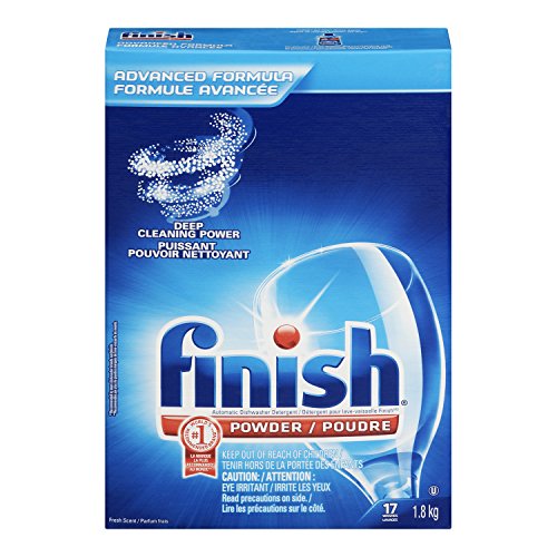 Finish Powder Dishwasher Detergent, Fresh, 1.8 kg, Advanced Formula