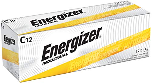 Energizer EN93 Industrial C 12 Alkaline Batteries