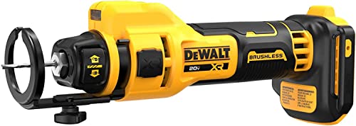 DEWALT 20V MAX* XR Cordless Drywall Saw, Brushless Drywall Cut-Out Tool, Tool Only (DCE555B)