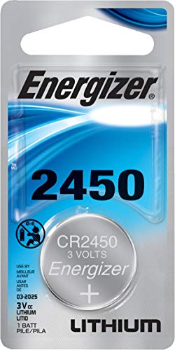 NEW 2 pcs Energizer CR2450 ECR2450 CR 2450 3v Lithium Batteries