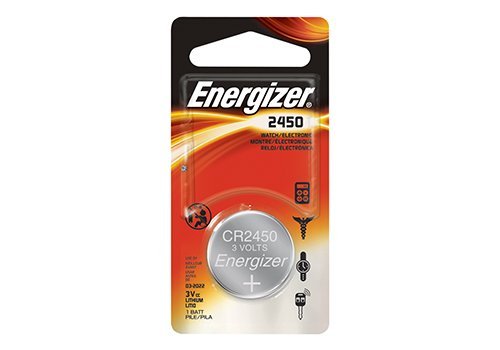 Single Energizer 2450 Watch Lithium 3 Volt Battery, equivilate CR2450 3v