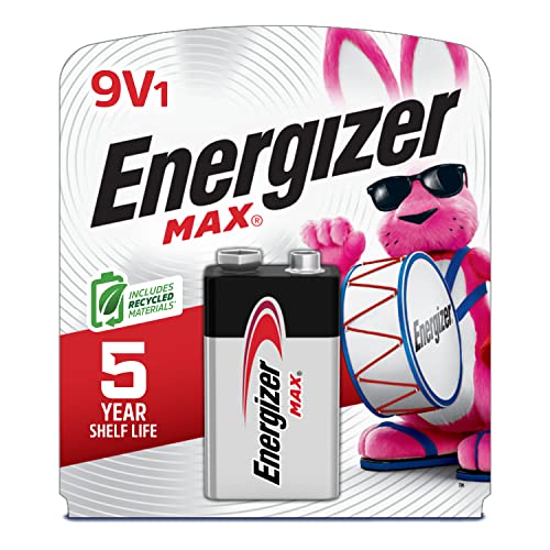 Energizer EN-522BP Max 9V Batteries - 1/Card
