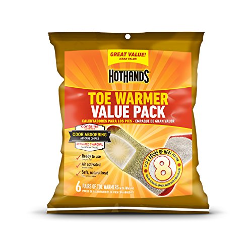 HotHands Adhesive Toe Warmer 6-Pair Value Pack