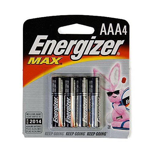 ENERGIZER AAA Batteries, 4- One Color One Size
