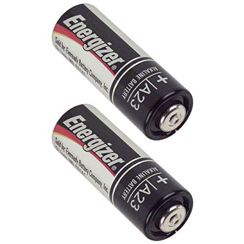 Energizer A23 12 Volt Photo/Garage Door Opener/Electronic Keychain Battery (2 Pack)